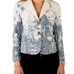 Anthropologie Daughters of the Liberation Sea Nettle blazer